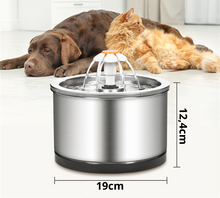 Carregar imagem no visualizador da galeria, Fonte de Água em Aço Inox - FlorCat