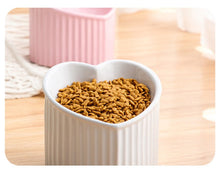 Carregar imagem no visualizador da galeria, Comedouro Elevado Coração