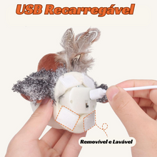 Carregar imagem no visualizador da galeria, Passarinho Elétrico com Som para Gatos