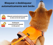 Carregar imagem no visualizador da galeria, Coleira Peitoral com Guia Retrátil Embutido