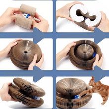 Carregar imagem no visualizador da galeria, Brinquedo arranhador dobrável para gatos