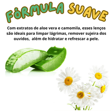 Carregar imagem no visualizador da galeria, Lenços para limpeza de lágrimas ácidas e orelhas - PetCare Wipes®