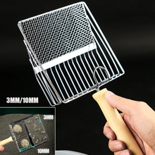 Carregar imagem no visualizador da galeria, Pá Inox Pro Clean 2 em 1 para Areia de Gato