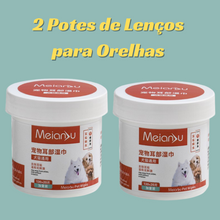 Carregar imagem no visualizador da galeria, Lenços para limpeza de lágrimas ácidas e orelhas - PetCare Wipes®