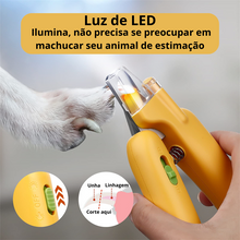 Carregar imagem no visualizador da galeria, Alicate de Unhas Banana com LED
