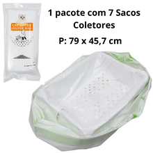 Carregar imagem no visualizador da galeria, Sacos Coletores Reutilizáveis para Caixas de Areia