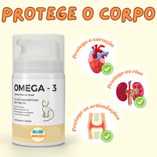 Carregar imagem no visualizador da galeria, Suplemento Ômega-3 - Óleo de Peixe Cremoso para Gatos - OmeCat3