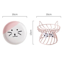 Carregar imagem no visualizador da galeria, Comedouro Elevado Gatinho