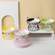 Carregar imagem no visualizador da galeria, Comedouro Elevado Gatinho