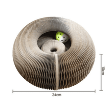 Carregar imagem no visualizador da galeria, Brinquedo arranhador dobrável para gatos
