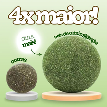 Carregar imagem no visualizador da galeria, Bola de Catnip Gigante para Gatos
