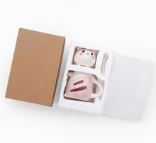 Carregar imagem no visualizador da galeria, Caneca Gatinho de Cerâmica
