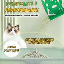 Carregar imagem no visualizador da galeria, Grãos Desodorizantes para Areia de Gato
