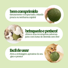 Carregar imagem no visualizador da galeria, Bola de Catnip Gigante para Gatos
