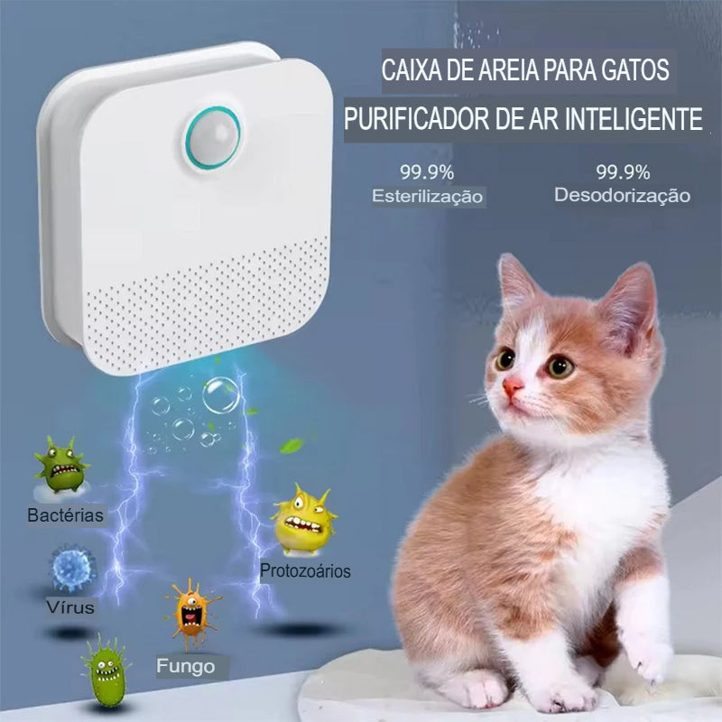 Desodorizador Inteligente para Caixa de Areia