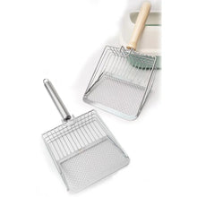 Carregar imagem no visualizador da galeria, Pá Inox Pro Clean 2 em 1 para Areia de Gato

