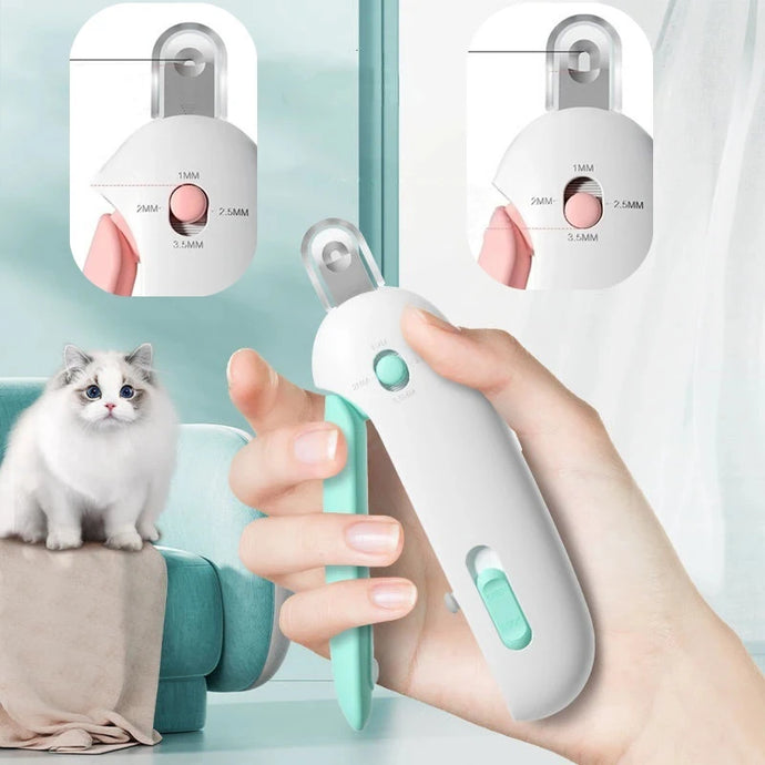 Cortador de Unhas com Lâmina Ajustável para Pets