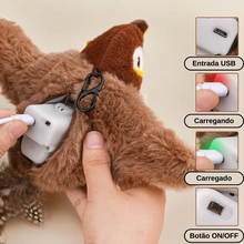 Carregar imagem no visualizador da galeria, Brinquedo Pássaro Elétrico Recarregável para Gatos
