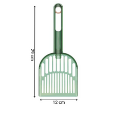 Carregar imagem no visualizador da galeria, Pá com Alça Retrátil para Areia de Gato
