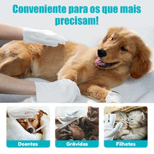 Carregar imagem no visualizador da galeria, Luvas de Limpeza a Seco para Cães e Gatos
